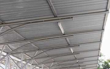 installing Portnacroish metal roofing